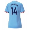 Manchester City Aymeric Laporte #14 Hjemmedrakt Kvinner 2022-23 Kortermet